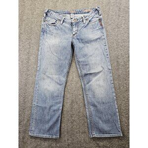 Silver Jeans Womens Size 29 Medium Wash Laura Jeans Stretch